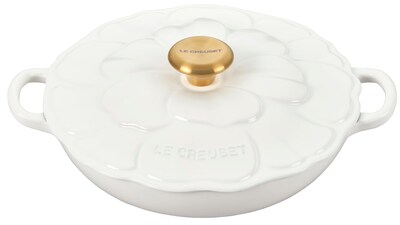 Foto 1 | Hierro Fundido Esmaltado Braiser Le Creuset Signature, 2,25 L, Color Blanco - Venta Internacional.