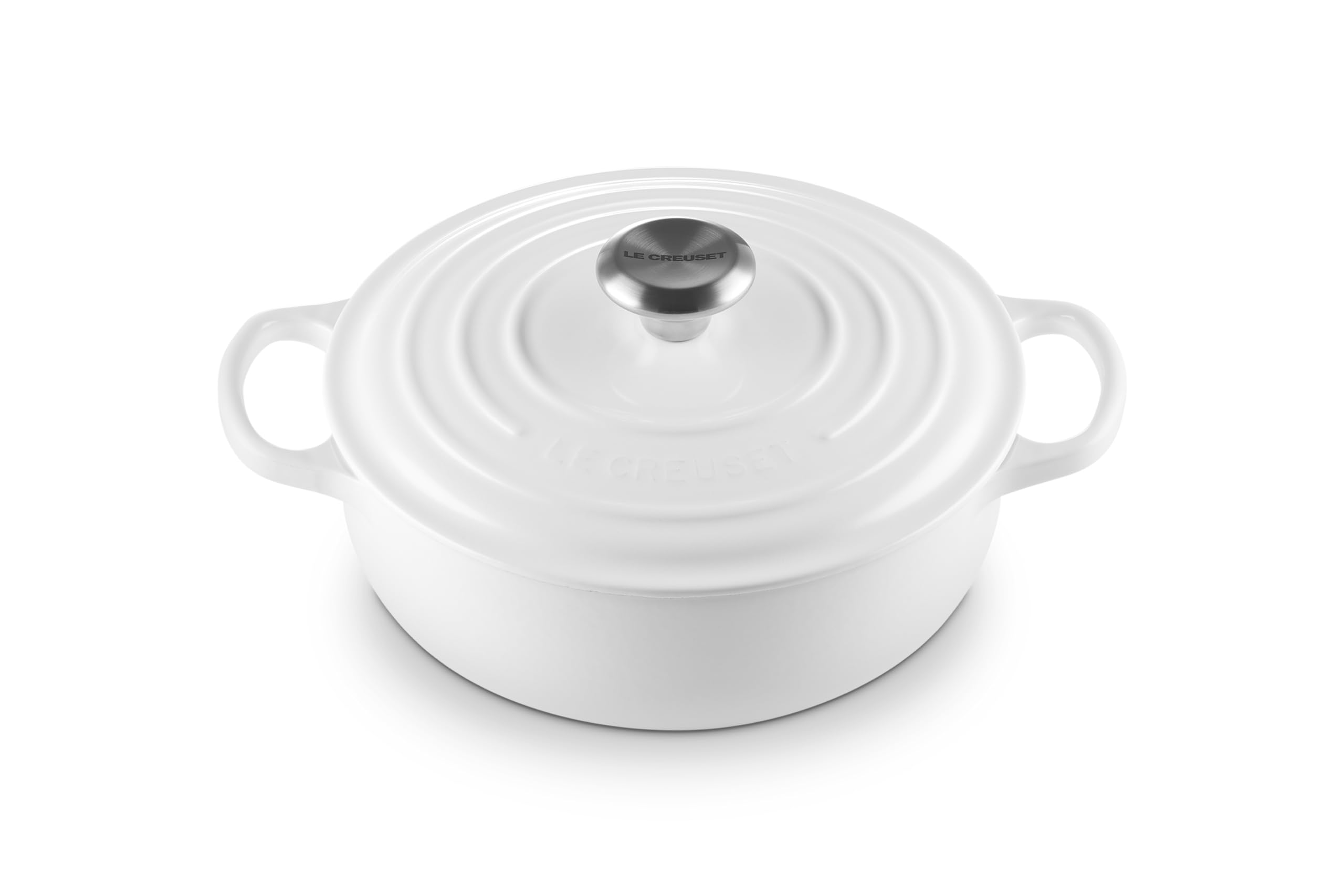 Foto 2 pulgar | Horno Sauteuse Le Creuset De Hierro Fundido Esmaltado De 3,5 L, Color Blanco - Venta Internacional.
