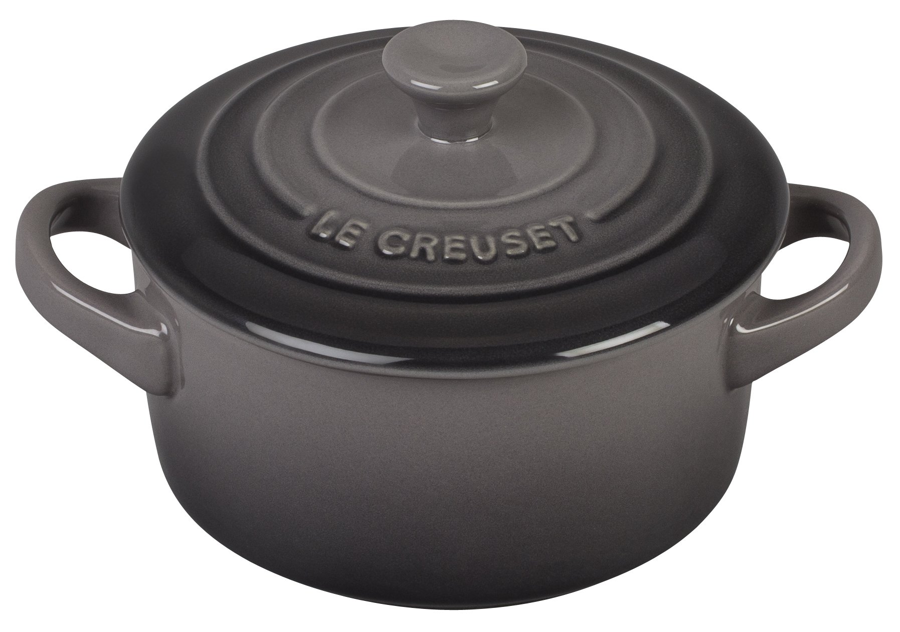 Miniredonda De Gres Cocotte Le Creuset, 240 Ml, Color Ostra - Venta Internacional.