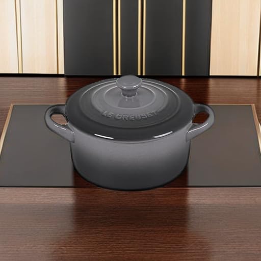 Foto 6 pulgar | Cocotte Le Creuset Gres Mini-round Oyster, 414 Ml - Venta Internacional.