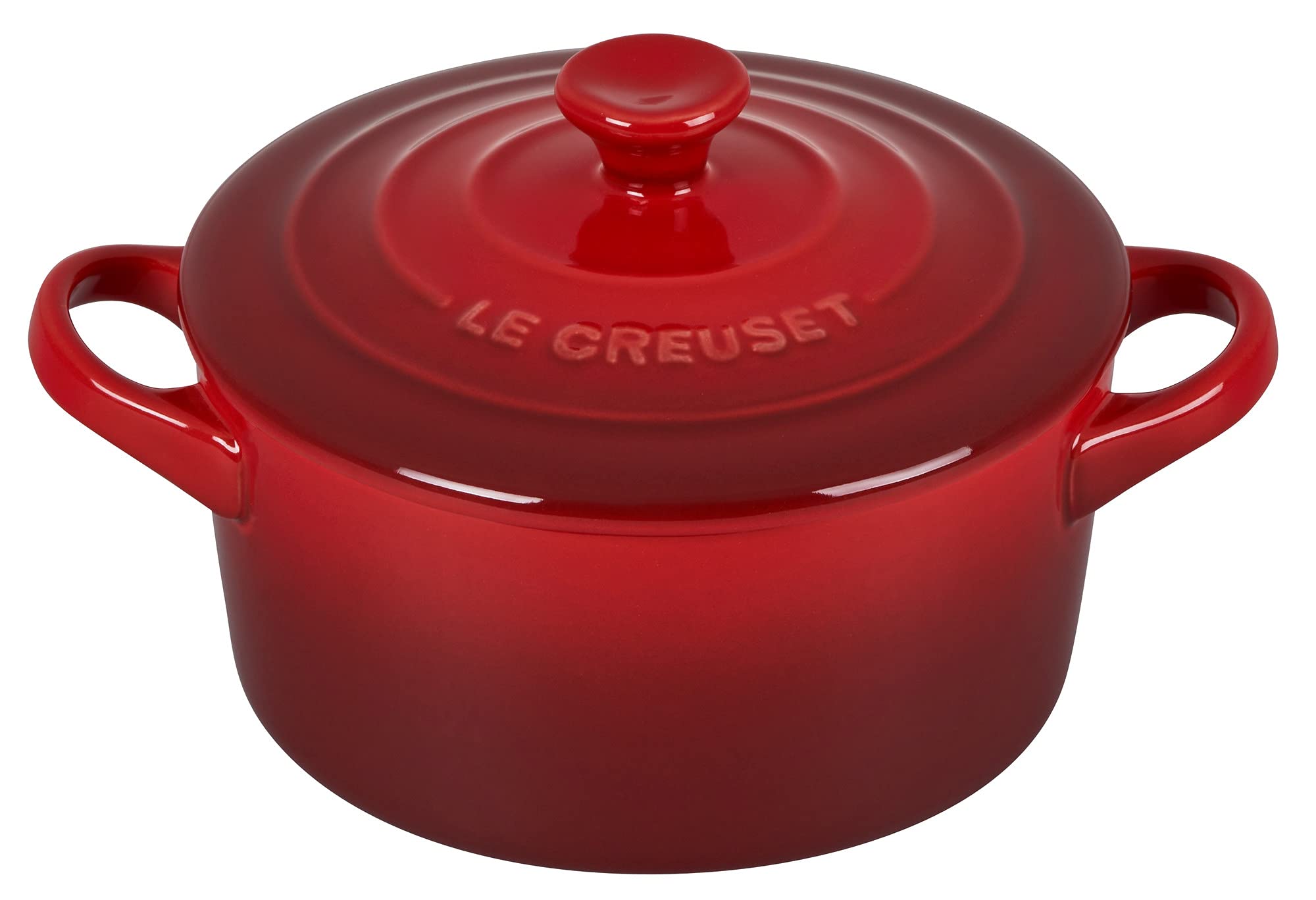 Foto 2 pulgar | Mini-round Cocotte Le Creuset, Gres, 414 Ml, Color Cereza - Venta Internacional.