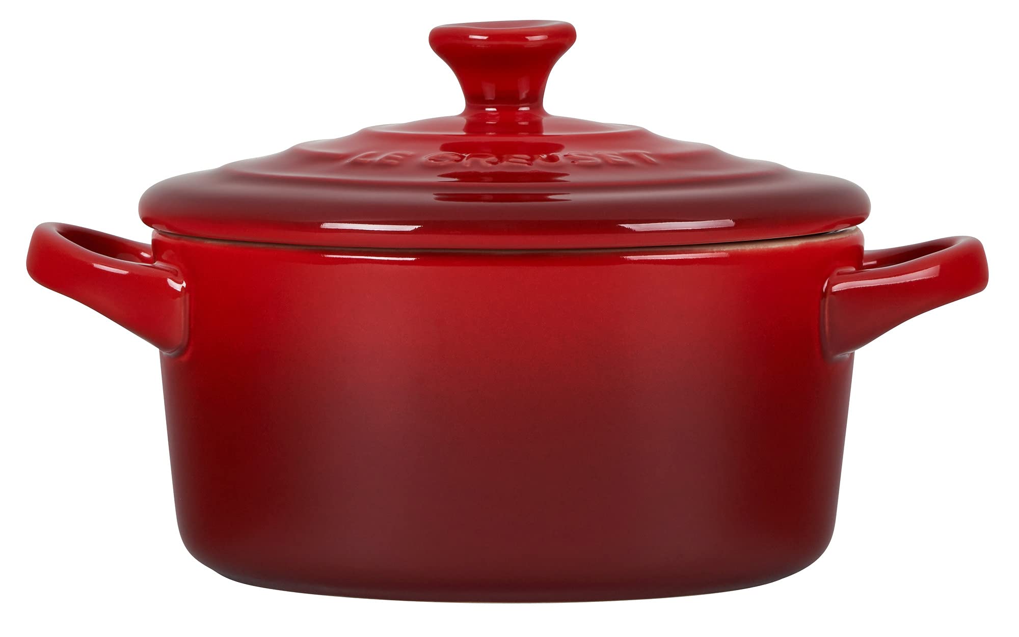 Foto 3 pulgar | Mini-round Cocotte Le Creuset, Gres, 414 Ml, Color Cereza - Venta Internacional.
