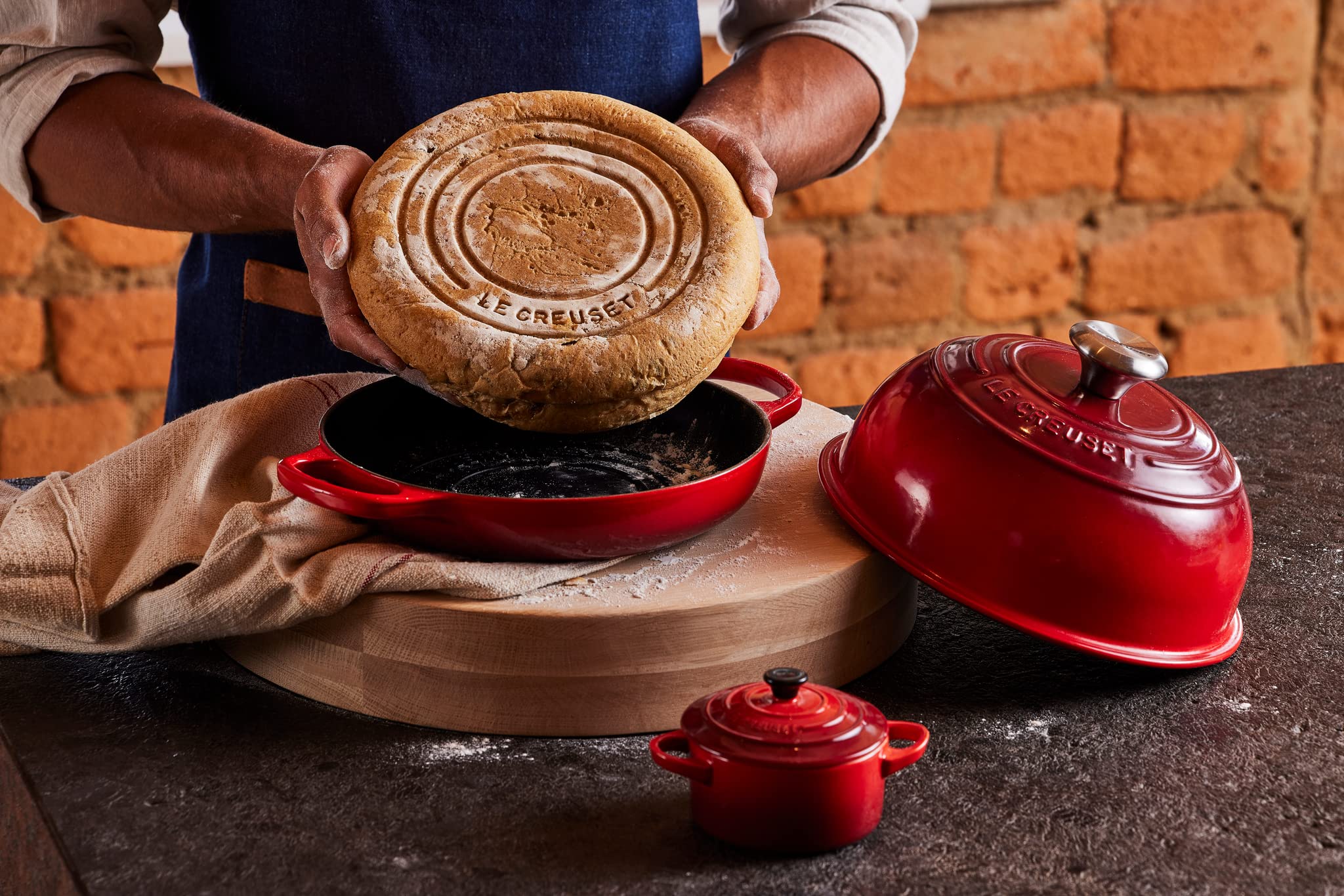 Foto 5 pulgar | Horno De Pan Le Creuset De Hierro Fundido Esmaltado Signature, 9,5 Cm, Peche - Venta Internacional.
