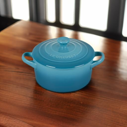 Foto 5 pulgar | Miniredonda De Gres Cocotte Le Creuset, 414 Ml, Caribeña - Venta Internacional.
