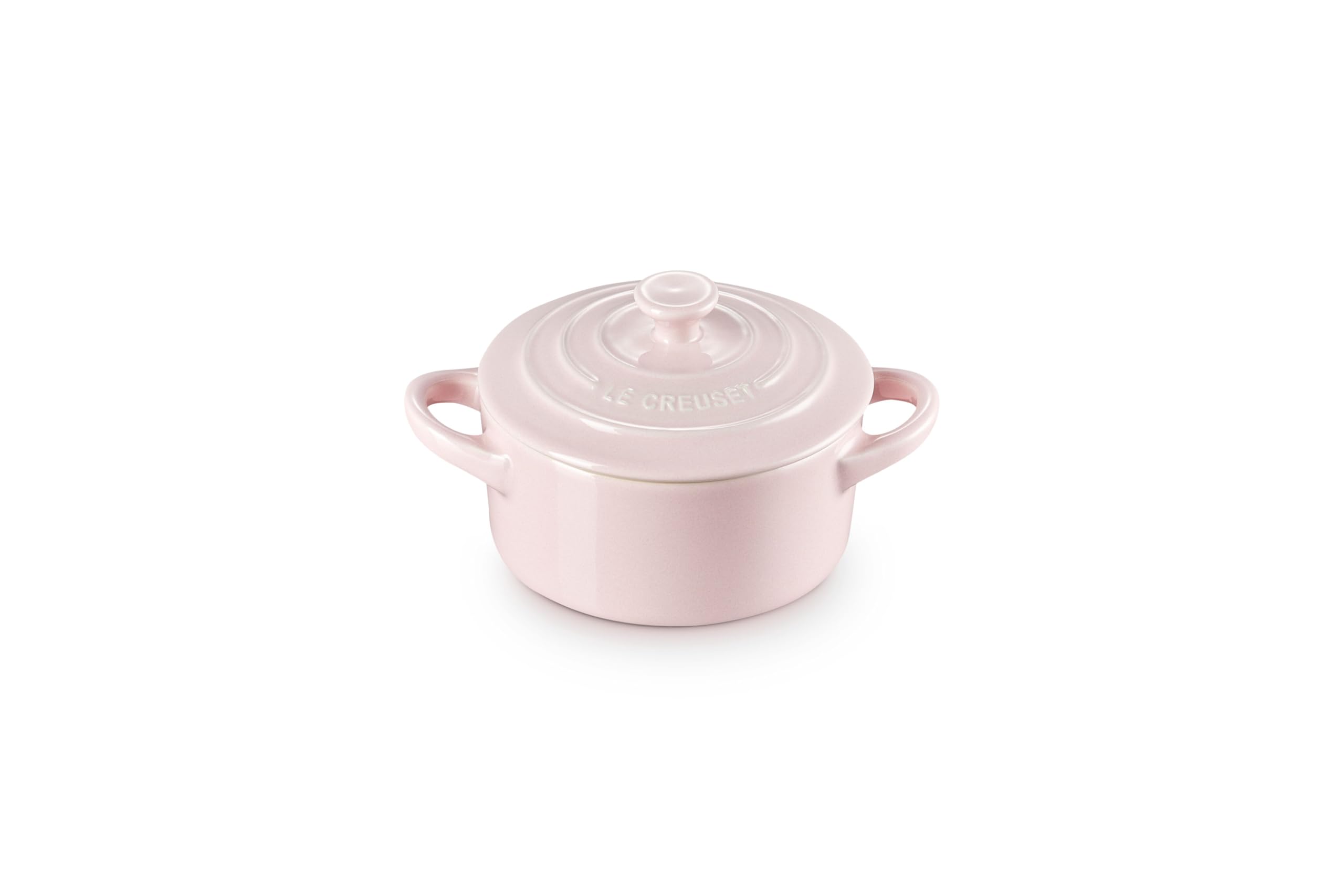 Mini Cocotte Le Creuset, Gres Clásico, Redondo, 240 Ml, Rosa - Venta Internacional.