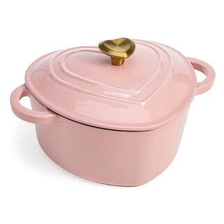 Foto 1 | Horno Holandés Paris Hilton de Hierro Fundido Esmaltado Litros Rosa - Venta Internacional