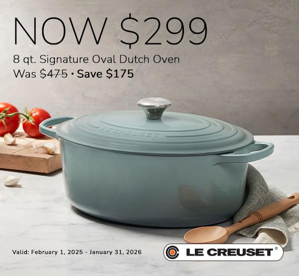 Foto 3 pulgar | Horno Holandés Le Creuset De Hierro Fundido Esmaltado Signature 8l Artichaut - Venta Internacional.