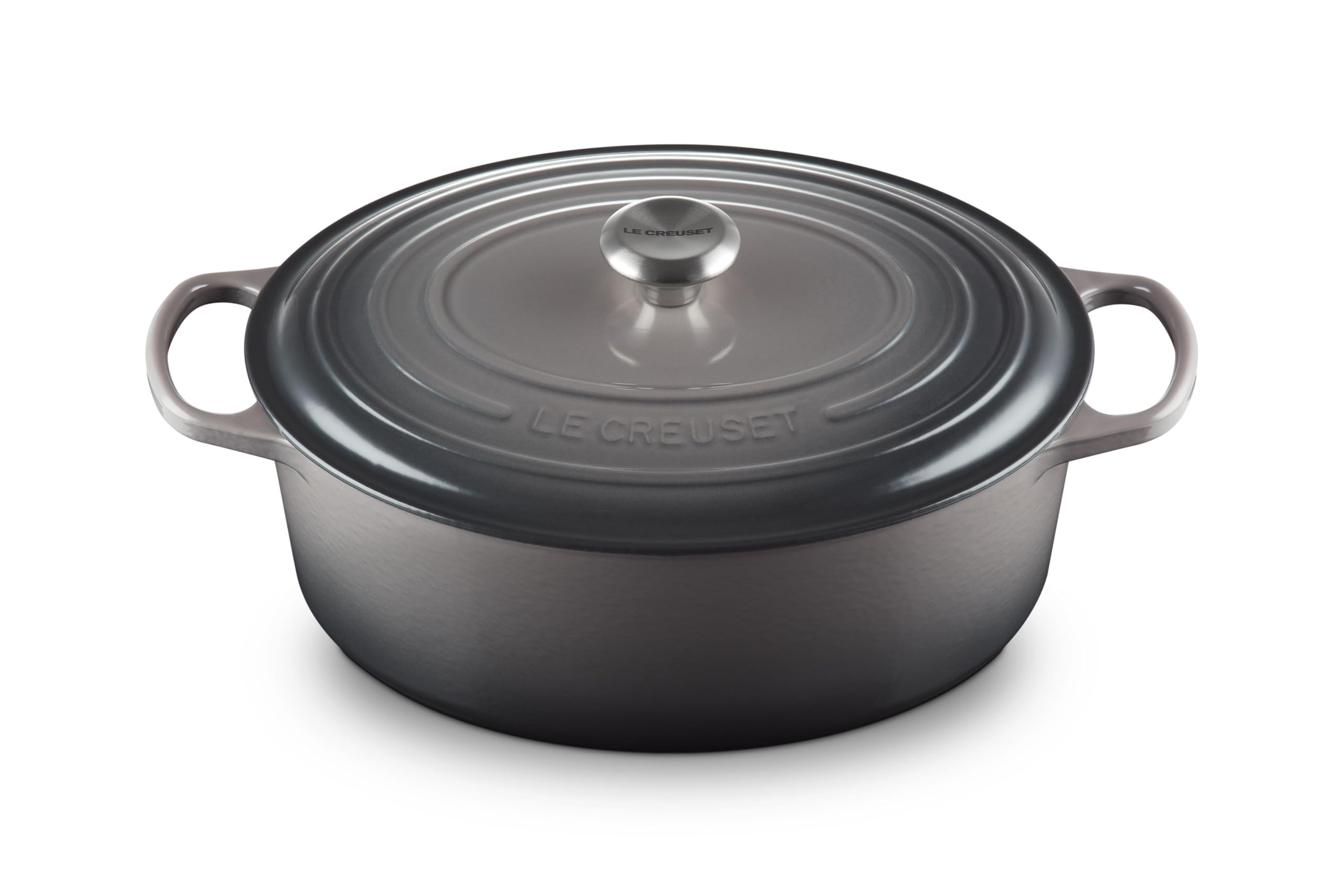 Foto 2 pulgar | Oven Le Creuset Signature De Hierro Fundido Esmaltado Oyster De 8 Litros - Venta Internacional.