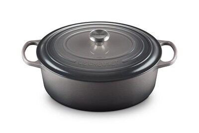 Foto 1 | Oven Le Creuset Signature De Hierro Fundido Esmaltado Oyster De 8 Litros - Venta Internacional.