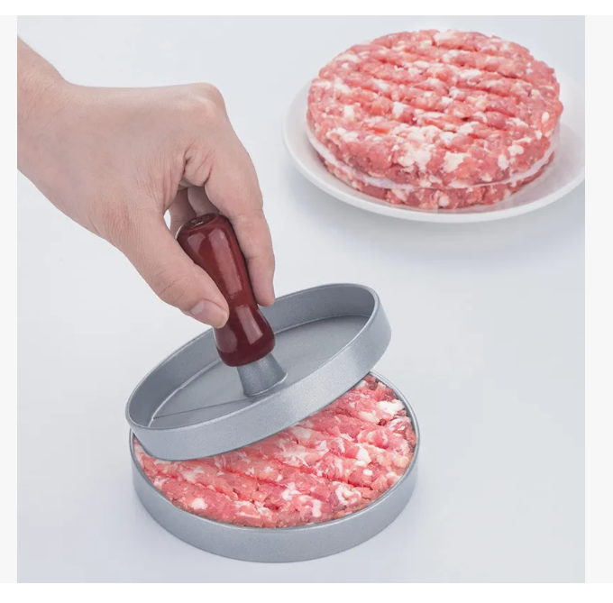Foto 5 pulgar | Prensa Xtellar Molde Para Hamburguesas De Aluminio Con 100 Papeles
