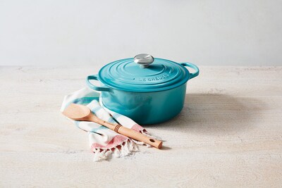 Foto 2 | Horno Holandés Le Creuset De Hierro Fundido Esmaltado, 4,5 L, Azul Caribeño - Venta Internacional.