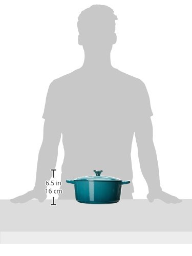 Foto 4 pulgar | Horno Holandés Le Creuset De Hierro Fundido Esmaltado, 4,5 L, Azul Caribeño - Venta Internacional.