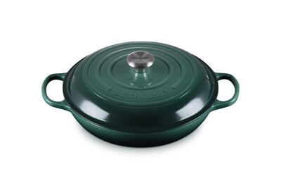 Foto 1 | Hierro Fundido Esmaltado Signature De Braiser Le Creuset, 3,5 L, Color Artichaut - Venta Internacional.