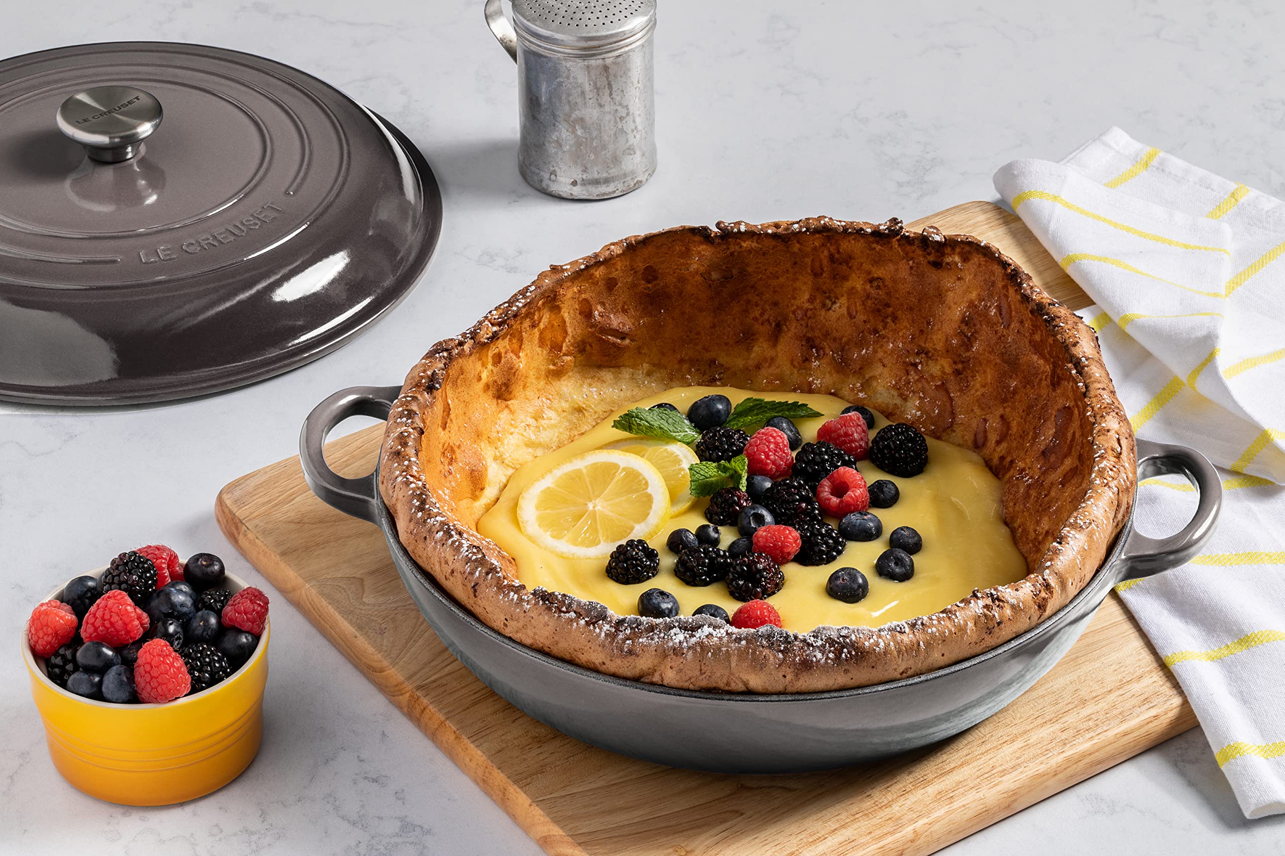 Foto 2 | Hierro Fundido Esmaltado Signature De Braiser Le Creuset, 3,5 L, Color Artichaut - Venta Internacional.