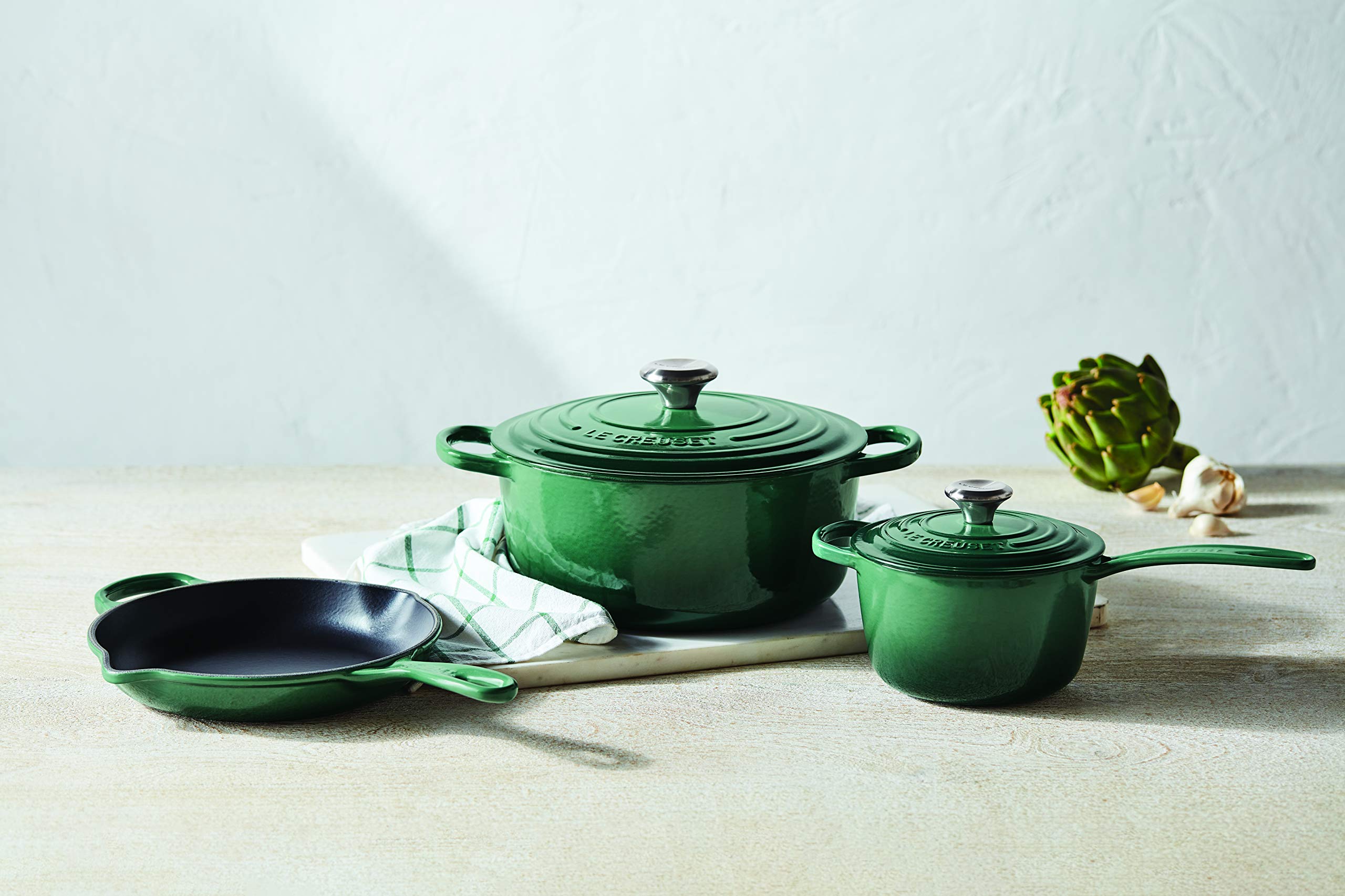 Foto 2 | Horno Holandés Le Creuset De Hierro Fundido Esmaltado, 4,5 L, Alcachofa - Venta Internacional.