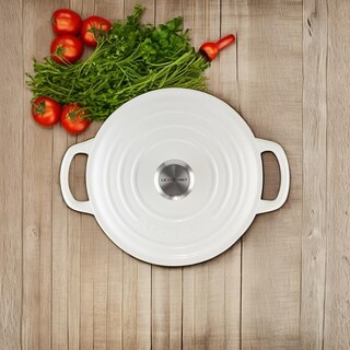 Foto 5 | Horno Holandés Le Creuset De Hierro Fundido Esmaltado, 4,5 L, Blanco - Venta Internacional.