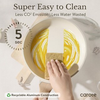 Foto 5 | Juego De Utensilios De Cocina Carote Ice, 35 Piezas, Antiadherentes, De Inducción, Blanco - Venta Internacional.