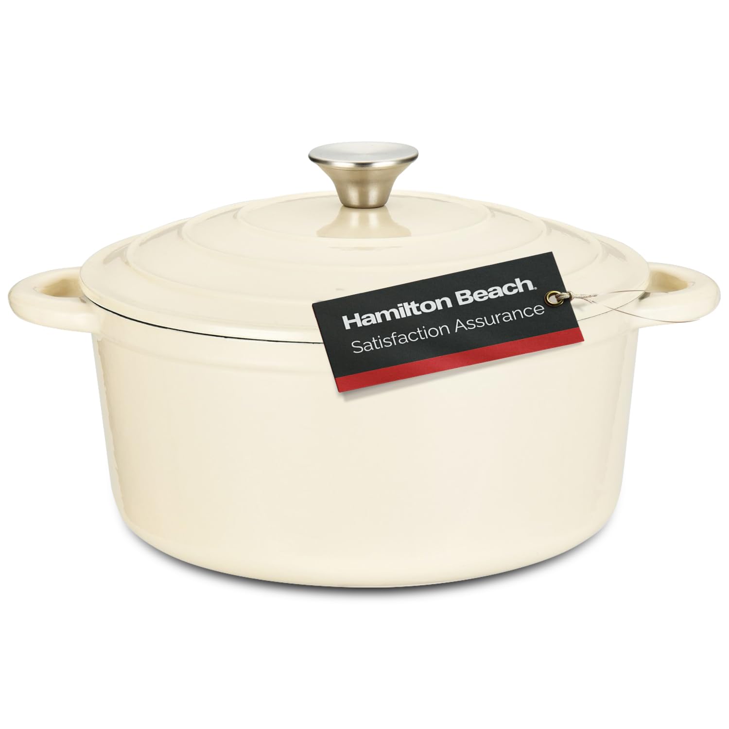 Foto 2 pulgar | Horno Holandés Hamilton Beach Crema 5.5 l