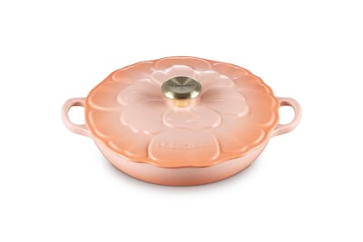 Foto 1 | Hierro Fundido Esmaltado Braiser Le Creuset Signature, 2,25 L, Color Melocotón - Venta Internacional.