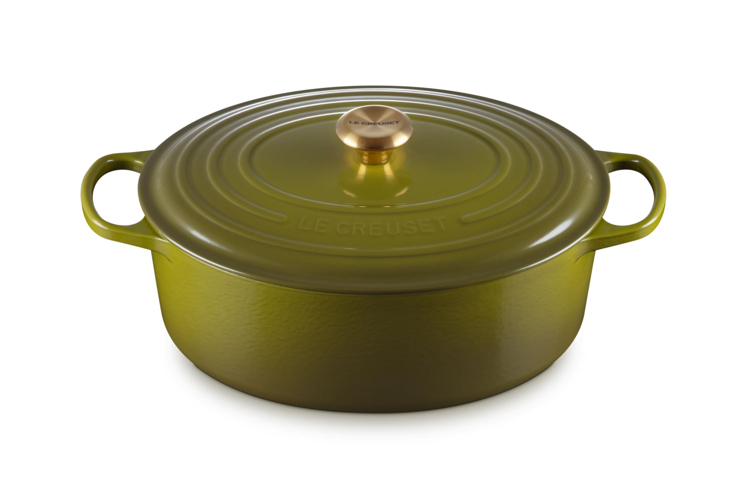 Horno Holandés Le Creuset De Hierro Fundido Esmaltado Signature, 8 Litros, Color Oliva - Venta Internacional. $10,383