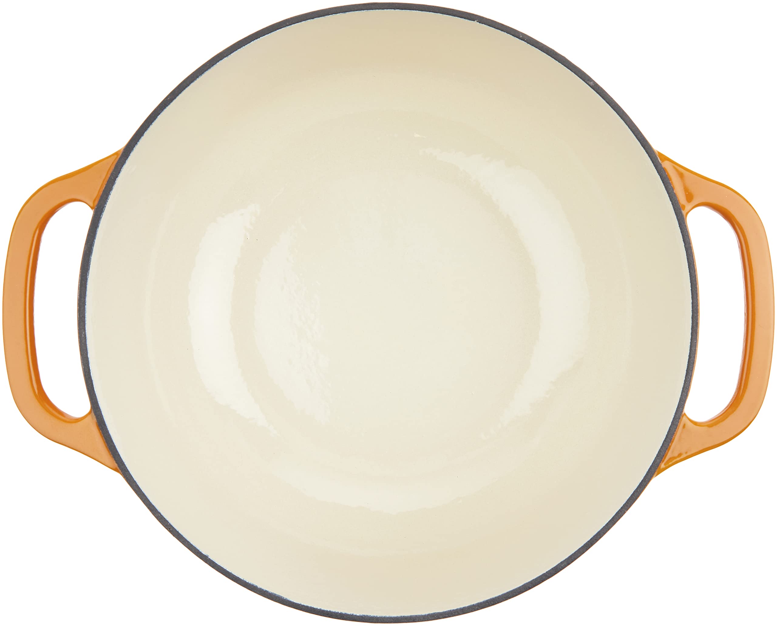 Foto 3 | Dutch Oven Lodge, Hierro Fundido Esmaltado De 6 Cuartos De Galón Con Tapa, Color Albaricoque - Venta Internacional.