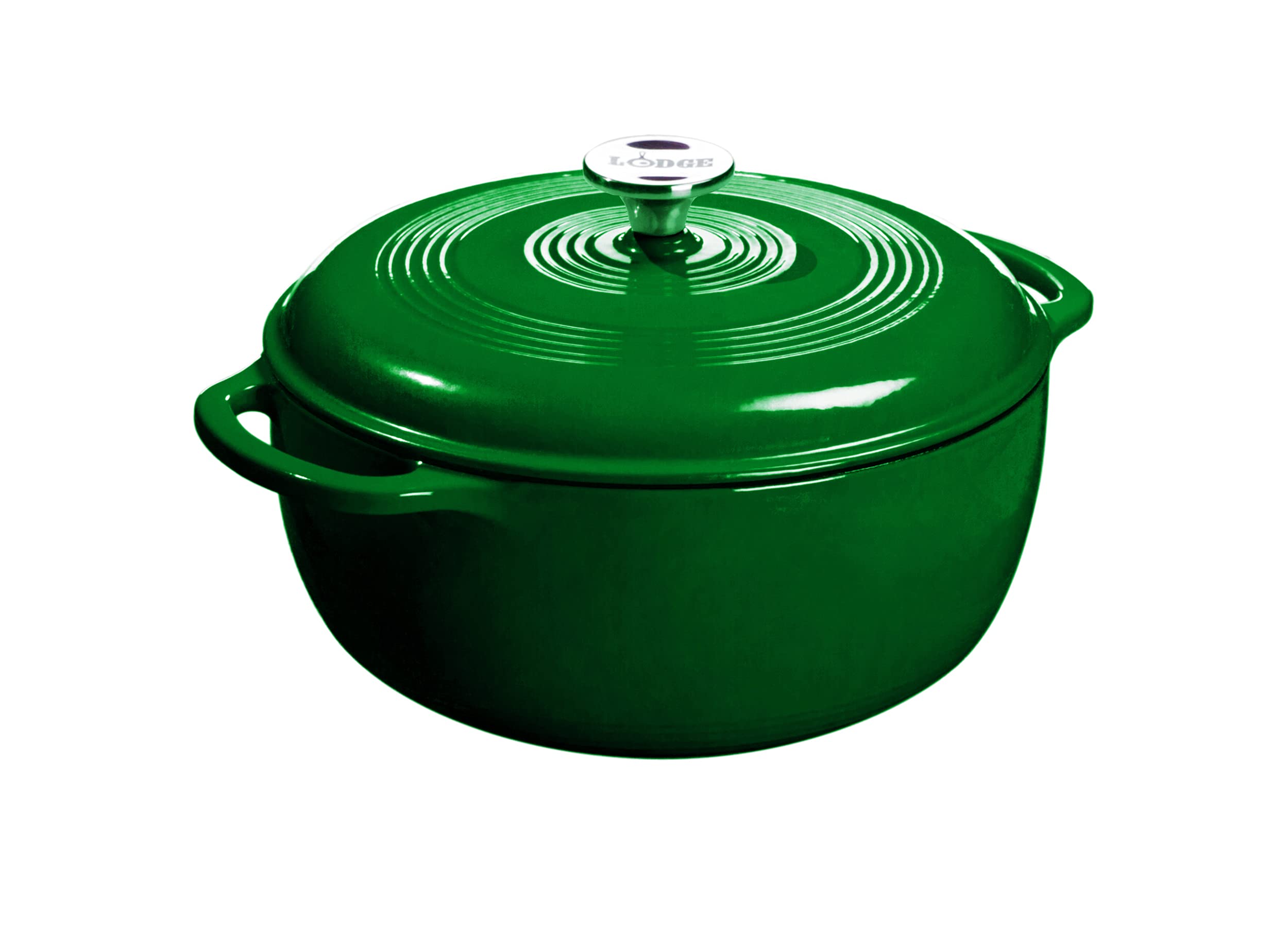 Foto 2 pulgar | Dutch Oven Lodge, Hierro Fundido Esmaltado, De Hoja Perenne, 6 Cuartos - Venta Internacional.