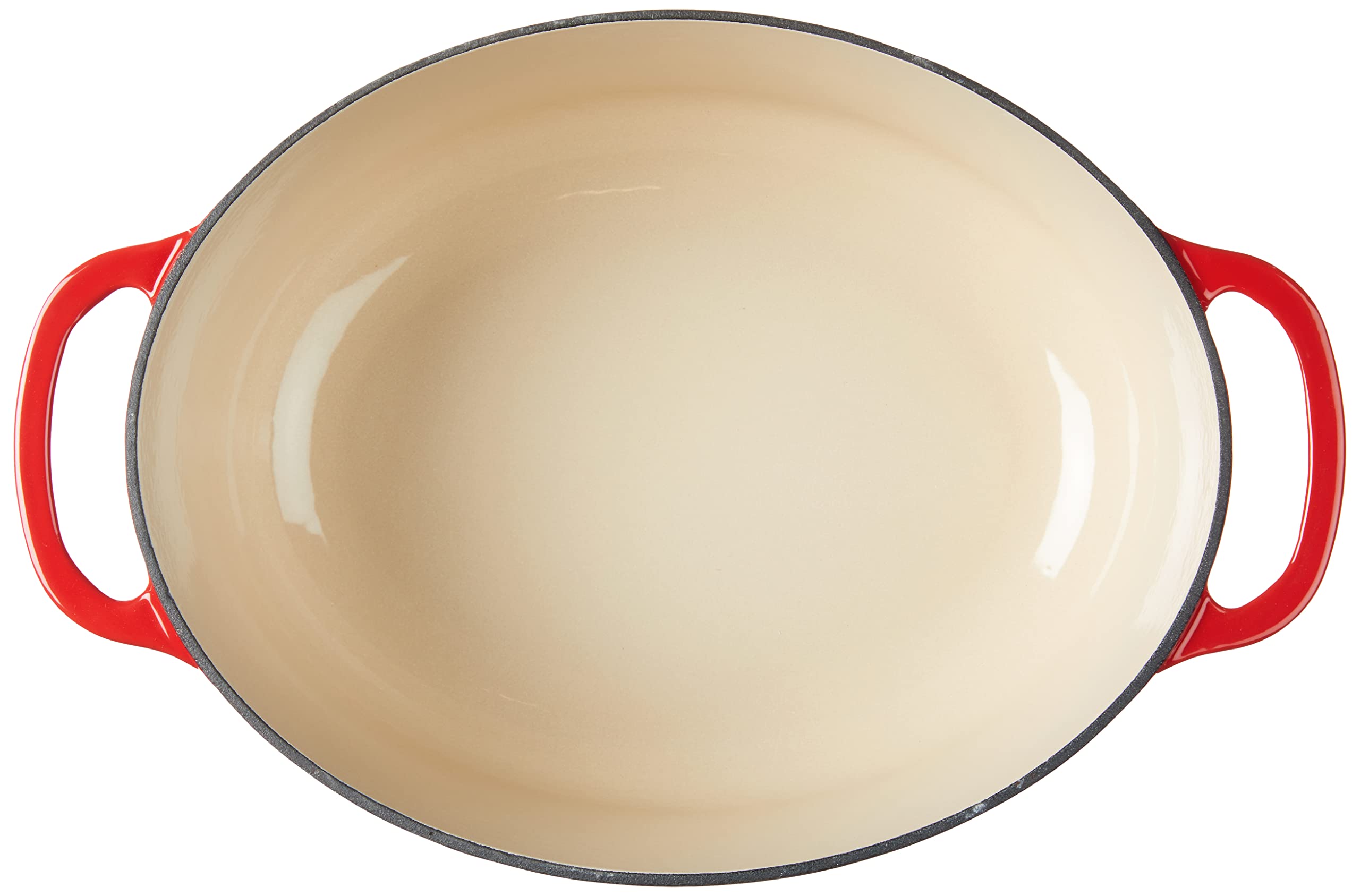 Foto 4 pulgar | Dutch Oven Lodge, 7 Cuartos De Galón, Hierro Fundido Esmaltado, Ovalado, Rojo - Venta Internacional.