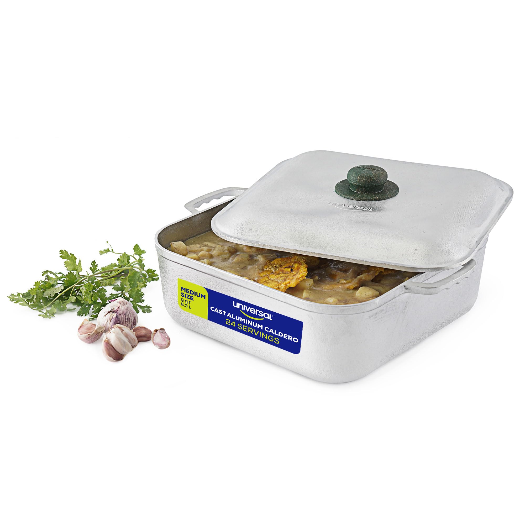 Foto 1 | Maceta De Aluminio Caldero Universal Unique Square De 9 Cuartos De Galón (8.5 L) - Venta Internacional.