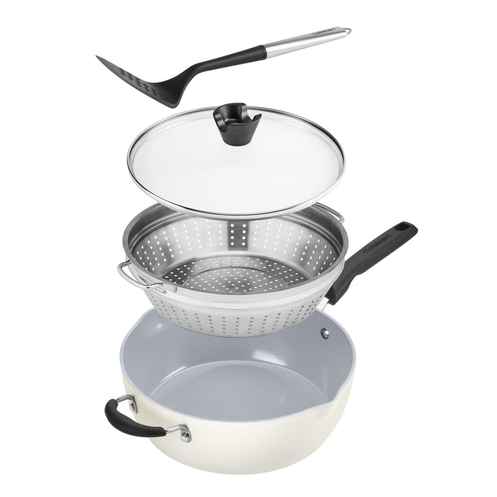 Foto 3 pulgar | Juego De Utensilios De Cocina Cuisinart Preferred Pan Crème De La Creme, 4 Piezas - Venta Internacional.