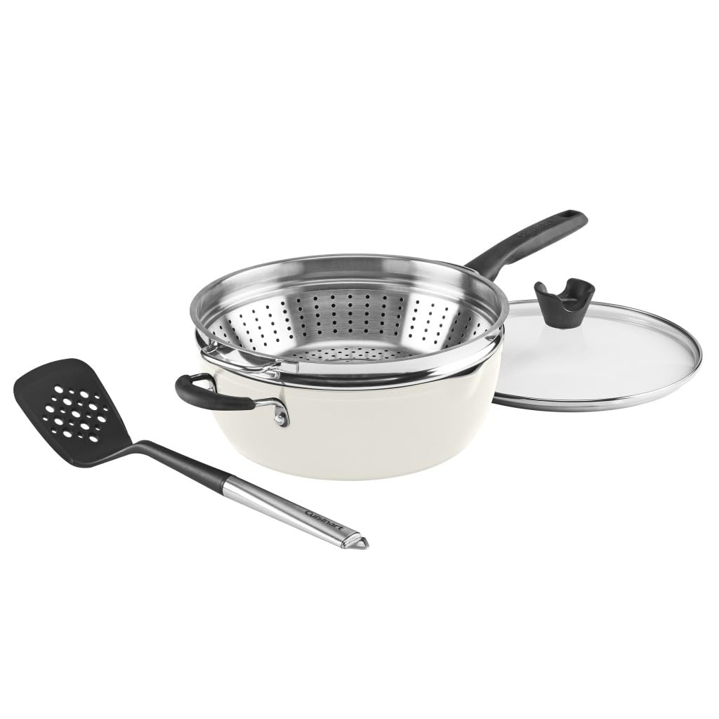 Foto 4 pulgar | Juego De Utensilios De Cocina Cuisinart Preferred Pan Crème De La Creme, 4 Piezas - Venta Internacional.