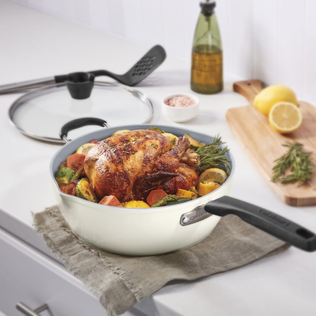 Foto 5 pulgar | Juego De Utensilios De Cocina Cuisinart Preferred Pan Crème De La Creme, 4 Piezas - Venta Internacional.