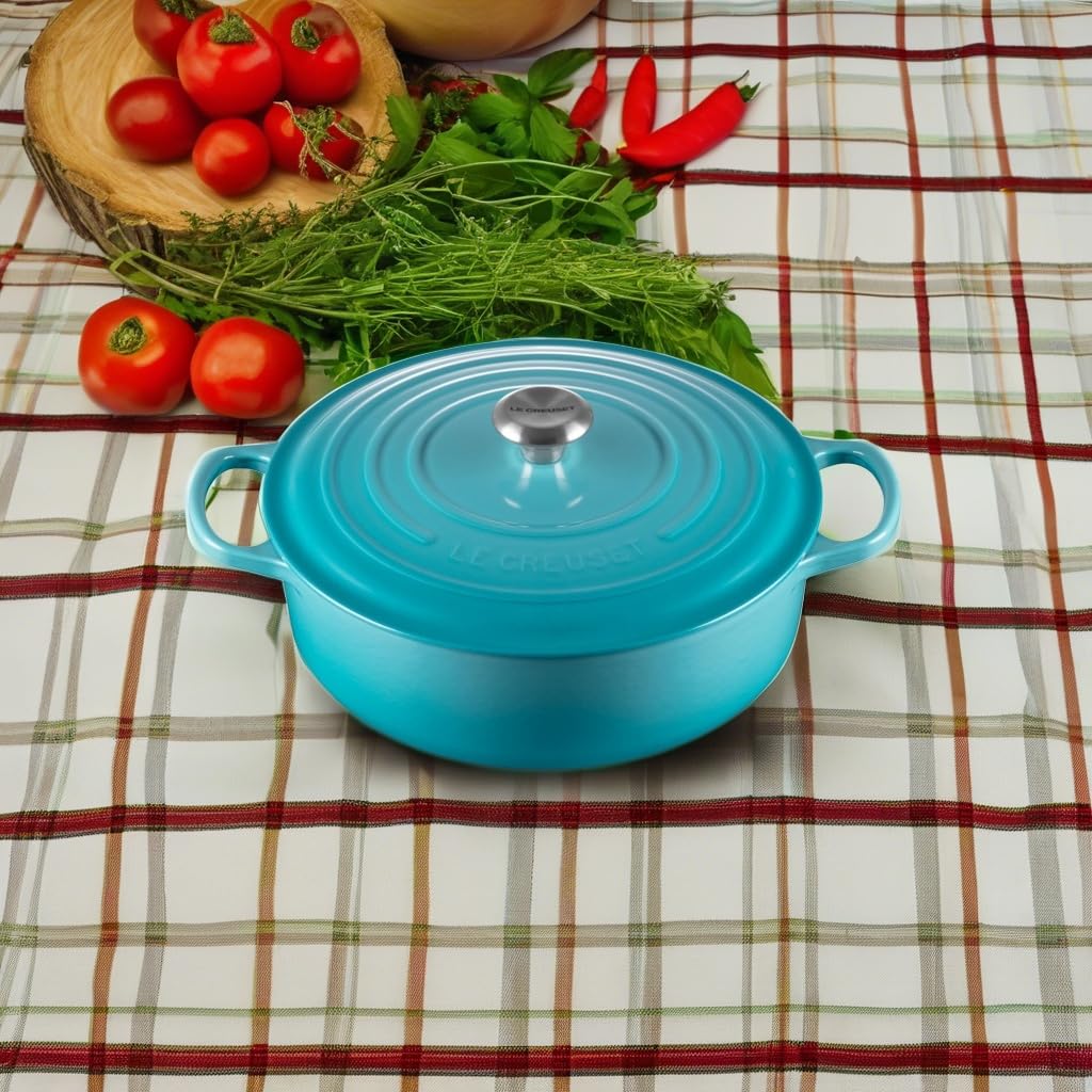 Foto 6 pulgar | Horno Holandés Le Creuset De Hierro Fundido Esmaltado Signature, 6.75 Cuartos De Galón - Venta Internacional.