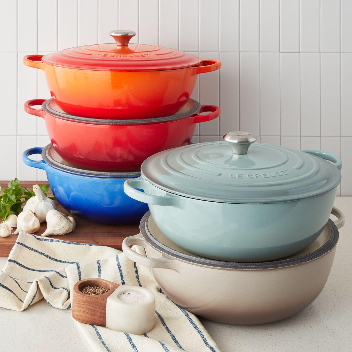 Foto 5 pulgar | Horno Holandés Le Creuset Signature De Hierro Fundido  7 5 L  Llama - Venta Internacional.