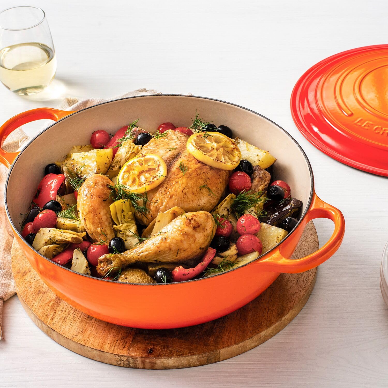 Foto 6 pulgar | Horno Holandés Le Creuset Signature De Hierro Fundido  7 5 L  Llama - Venta Internacional.