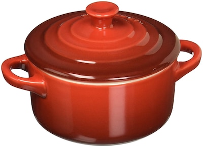 Foto 1 | Mini-redonda De Gres Cocotte Le Creuset 240 Ml Color Cereza - Venta Internacional.