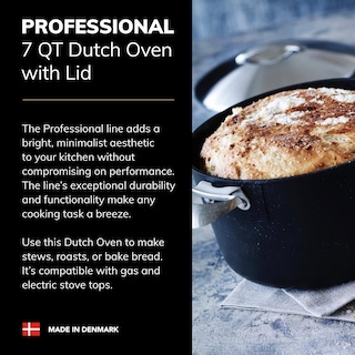 Foto 2 | Utensilios De Cocina Antiadherentes Dutch Oven Scanpan Professional De 7 Litros Con Tapa - Venta Internacional.