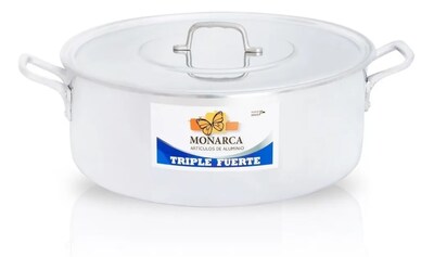 Foto 1 | Arrocera Monarca Triple Fuerte color Plata de Aluminio No. 45