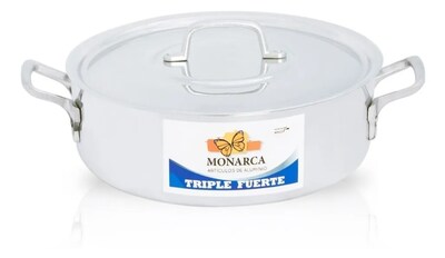 Foto 1 | Arrocera Monarca Triple Fuerte color Plata de Aluminio No. 30