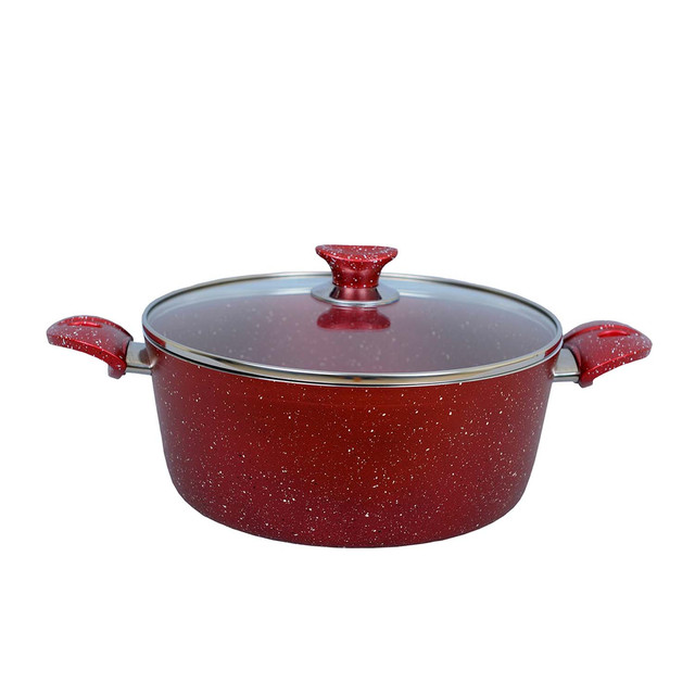 Cacerola Yajad Hogar color Rojo 30 cm 6.2 L