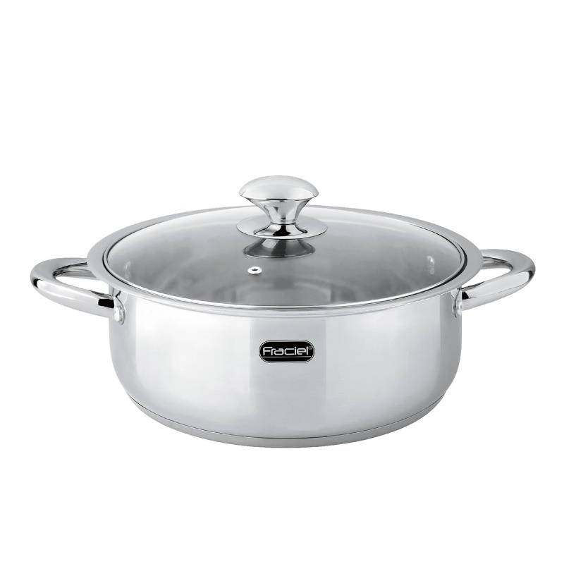 Foto 1 | Budinera Fraciel 3.5 l / 28 cm con Tapa Inducción de Acero Inoxidable