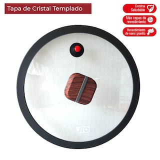 Foto 7 | Olla Antiadherente RD Royal Cook Cubierta de Granito Mango Tipo Madera