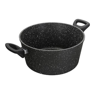 Foto 2 | Cacerola Westinghouse Antiadherente de Mármol Negro 24 cm