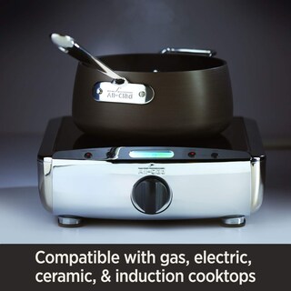 Foto 6 | Stockpot All-clad Ha1, Antiadherente Anodizado Duro, 8 Cuartos De Galón, Negro - Venta Internacional.