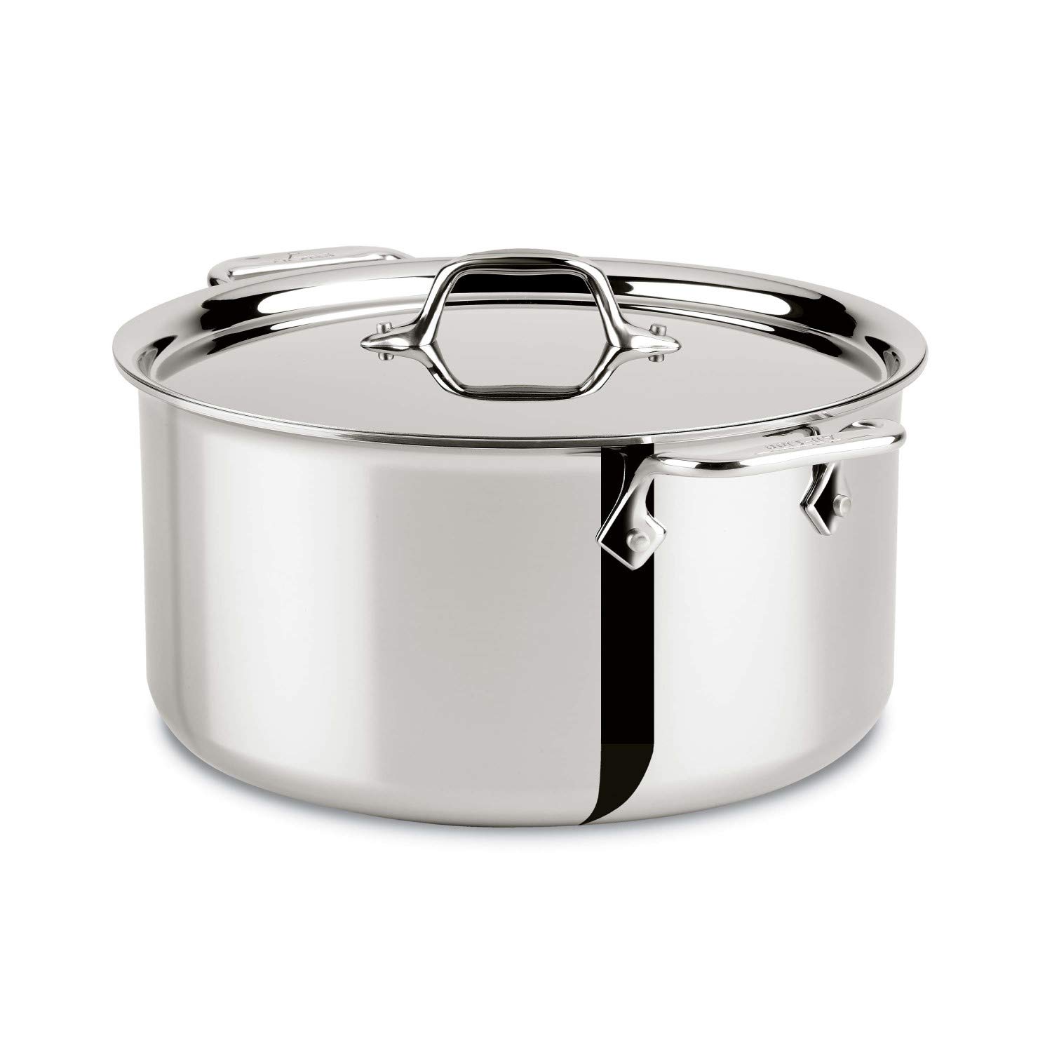 Foto 3 | Inducción Stockpot All-clad D3 De 3 Capas De Acero Inoxidable De 8 Litros - Venta Internacional.