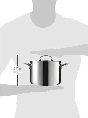 Foto 6 pulgar | Olla Stockpot Cuisinart French Classic De Acero Inoxidable De Tres Capas, 6 Litros - Venta Internacional.