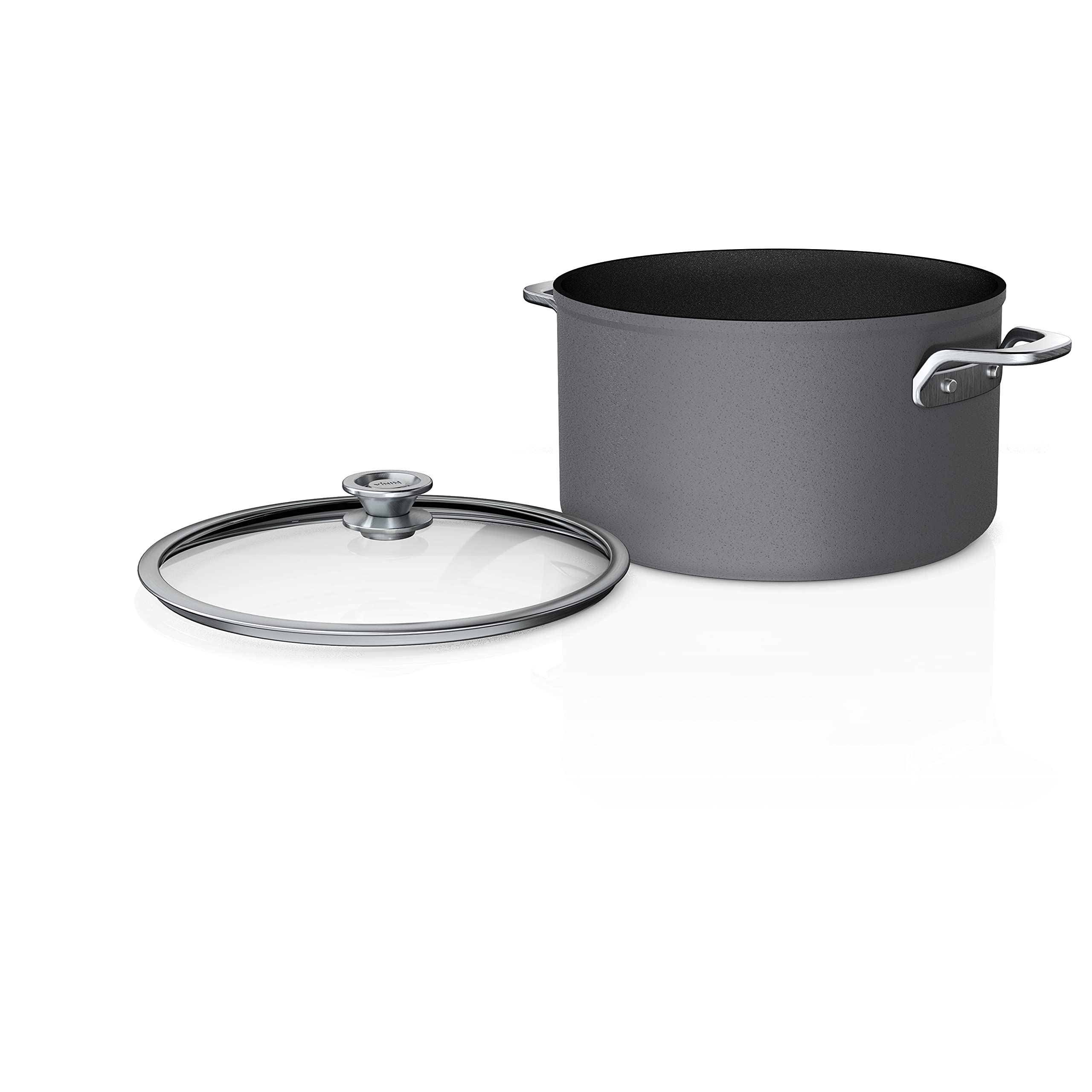 Stock Pot Ninja Foodi Neverstick Premium De 8 Cuartos De Galón, Color Gris Pizarra - Venta Internacional. $4,599