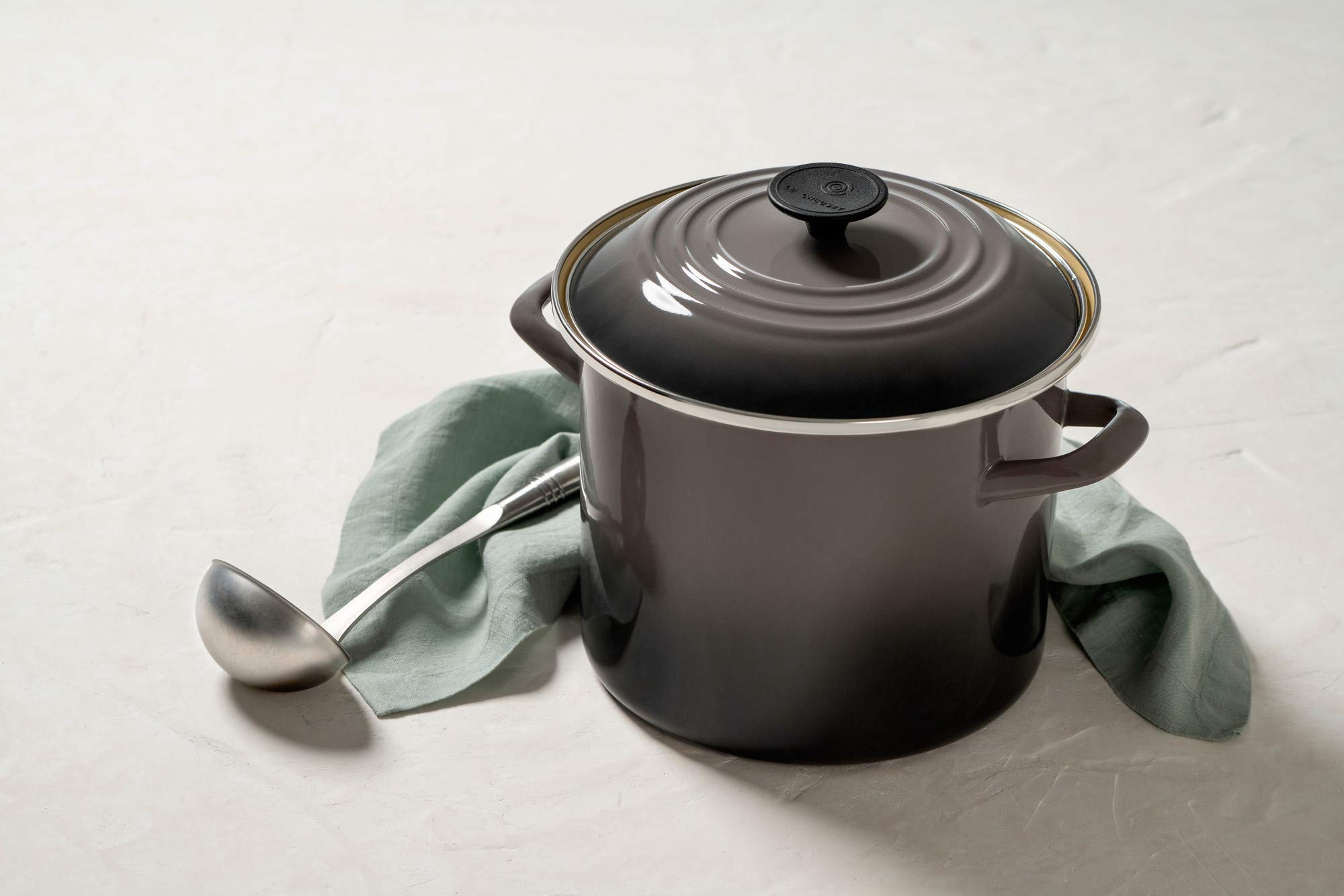Foto 3 pulgar | Oyster Stockpot Le Creuset Esmaltado Sobre Acero, 8 Litros - Venta Internacional.