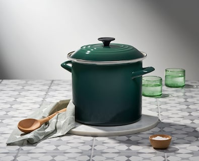 Foto 4 | Stockpot Le Creuset, Esmalte Sobre Acero, 8 Litros, Color Alcacauta - Venta Internacional.