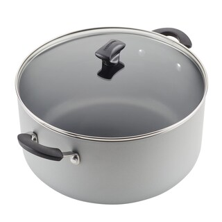 Foto 6 | Antiadherente Stockpot Farberware Con Tapa, 10.5 Cuartos De Galón, Plata - Venta Internacional.