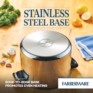 Foto 6 | Stockpot Farberware Classic De Acero Inoxidable De 8 Litros Con Tapa Plateada - Venta Internacional.